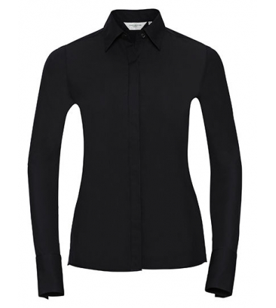 Ladies´ Long Sleeve Fitted Ultimate Stretch Shirt